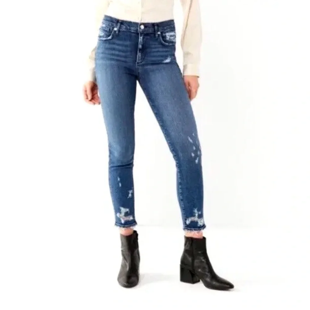 Agolde Sophie High Waist Distressed Jeans Sz 29
